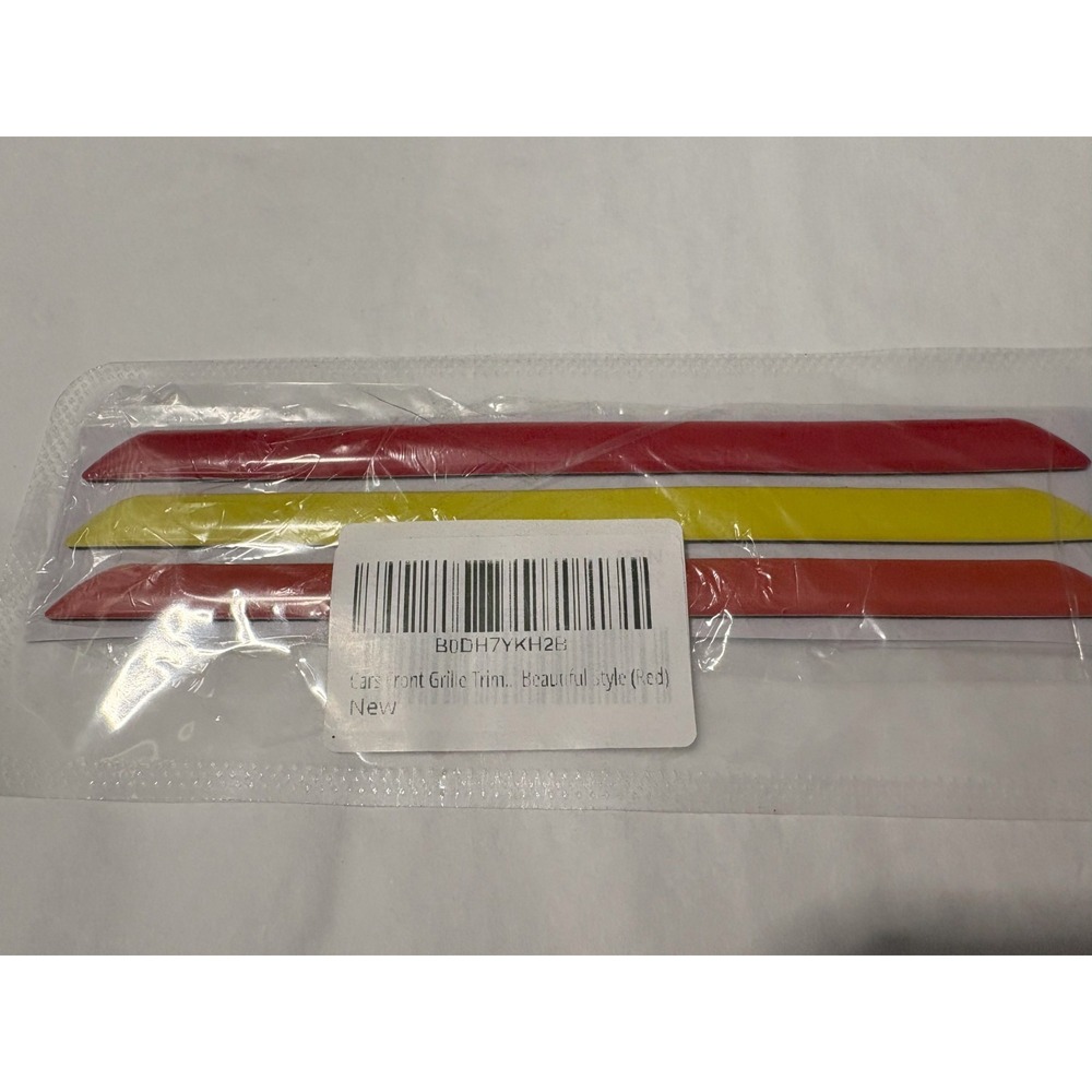Car Front Grill Trim - Beautiful Style - Red